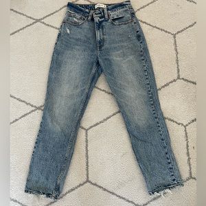 High Rise Mom Jean, Abercrombie & Fitch